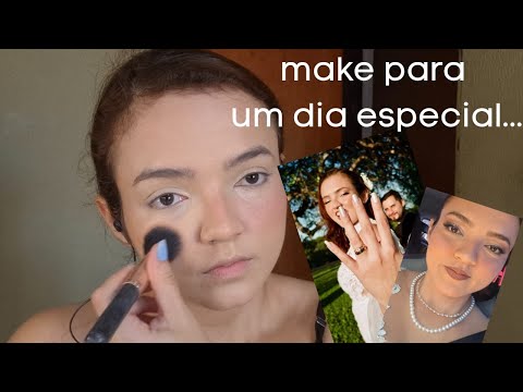ASMR make para um dia especial 🤍📸