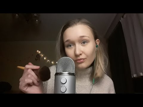 ASMR Testing My New Blue Yeti 🎤 Brushing & Other Triggers