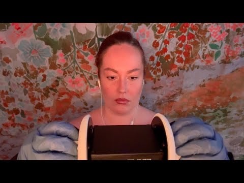 ASMR | Ear To Ear Palpation & Otoscope - No Talking, Gloves