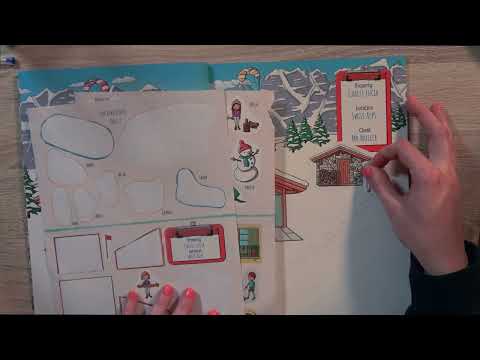ASMR Sticker Book Sounds