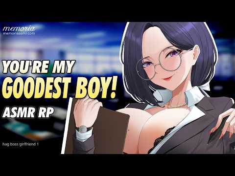 Overtime with your Mature Girlfriend 💜 ASMR RP | Memoria