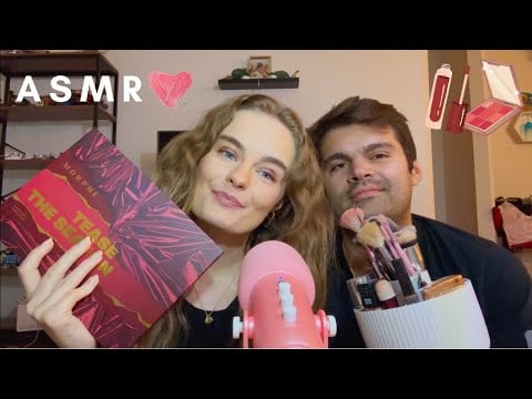My Boyfriend Does My Makeup ASMR | 1k Subscribers Special!