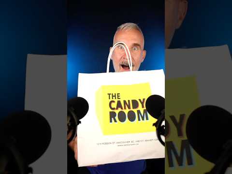 Opening a giant bag of candy from The Candy Room Vancouver  #candy #asmrcandy