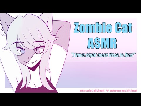 Unboxing A Zombie Neko | ASMR Roleplay [F4M] [Monster Girl] [Scratching Sounds]