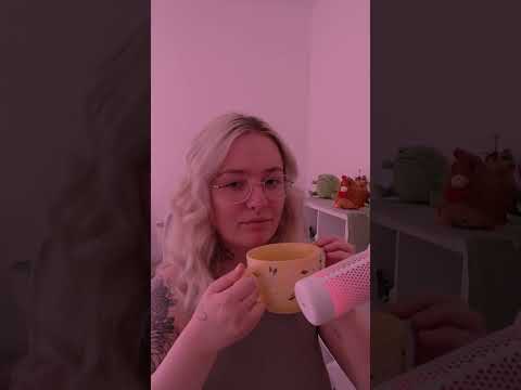 ASMR Glass or Cork Tapping #asmr #relax #tingling #sleepsounds #tingly #asmrsounds  #whispering