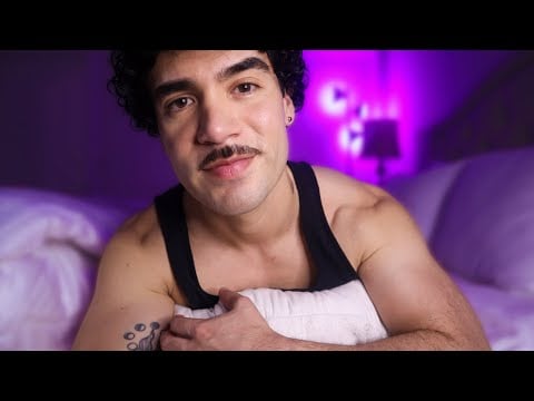The softest ASMR cuddle (Male personal attention w/ brush)