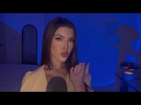 #ASMR | Gentle Affirmations for Overthinking Minds  & Tingly Kisses 