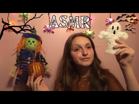 ASMR Halloween Triggers (Tapping & Scratching)🎃