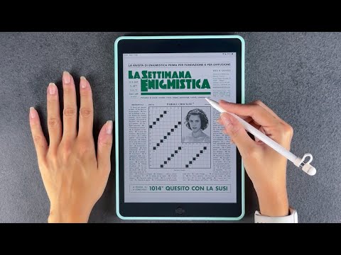 ASMR 📝 SETTIMANA ENIGMISTICA di SETTEMBRE (Whispering)