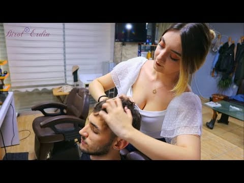 [ASMR] 💈REAL BARBER SHOP | FULL HEAD MASSAGE FROM 'ECE'