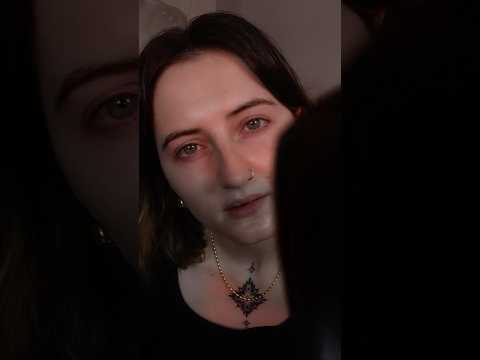 Spot Cleaning your Face  #asmr #visualtingle