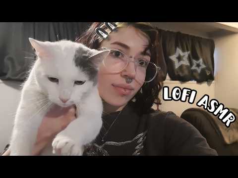LOFI ASMR Showing You My Drawings & New Gauges | Tapping, Hand Sounds, Whispering