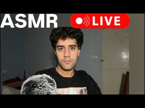 ASMR en directo || mouth sounds, visual, te lo quito, toco tu carita…
