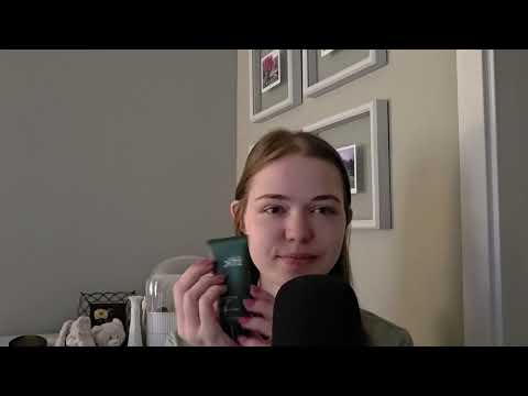 asmr skincare products | whispering, tapping, personal attention