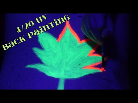 😉 Happy 4/20! 🌿 Enjoy Some UV Back Paint 🖌 ASMR - Loggerhead ASMR 🐢