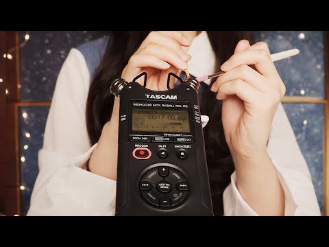 ASMR 타스캠으로 듣도 보도 못한 소리가?! 귀청소 (노토킹)
