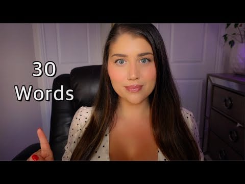 ASMR Carl Jung's Psychological Word Association Game Test