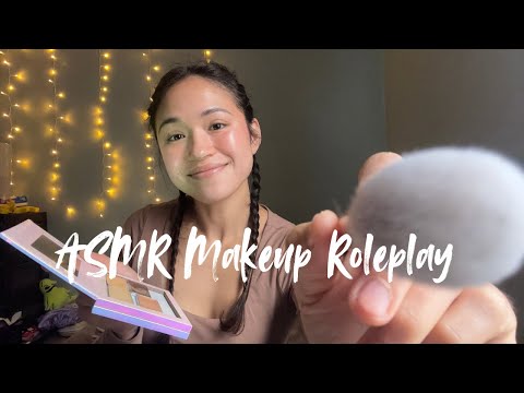 Relaxing Lo-Fi ASMR Makeup 💄 Roleplay | Sleepy Whispered Vibes 