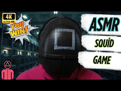 ASMR Squid Game: Kıpırdayan Ölür! | Yeşil Işık, Kırmızı Işık Gardiyan Rolplay