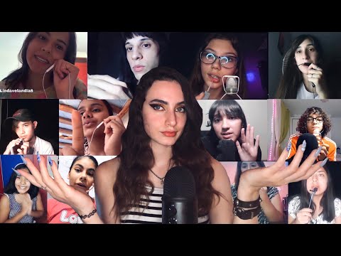 ASMR Mis SUSCRIPTORES hacen ASMR 🇦🇷