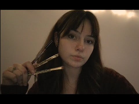 ASMR Girl Does Your Eyeliner