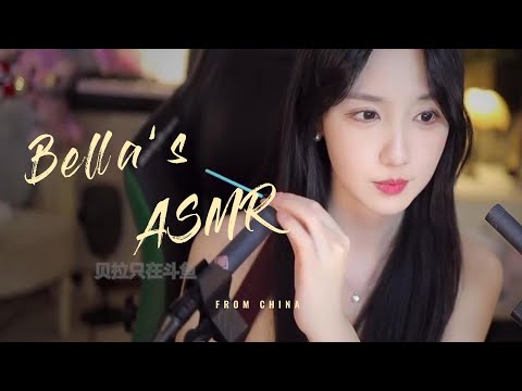 【贝拉小姐姐 ASMR】解压玩具、口腔音、吸溜