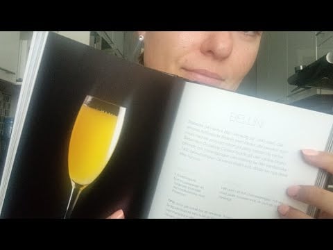 ASMR- Läser drinkrecept för er 🍸