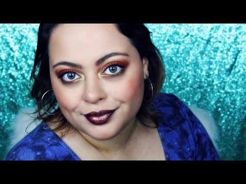 ASMR| GRWM - *{Fiery Eyes}* Makeup Application for Relaxation