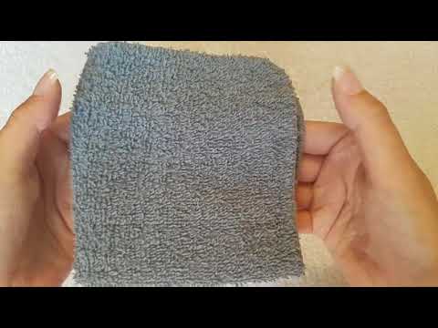 ASMR ~ Gentle Folding ~ Hand Movements ~ Fabric Sounds