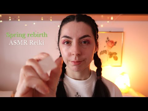 ASMR Reiki | spring rebirth | cleansing the old | cord cutting | claim your power | abundant reality