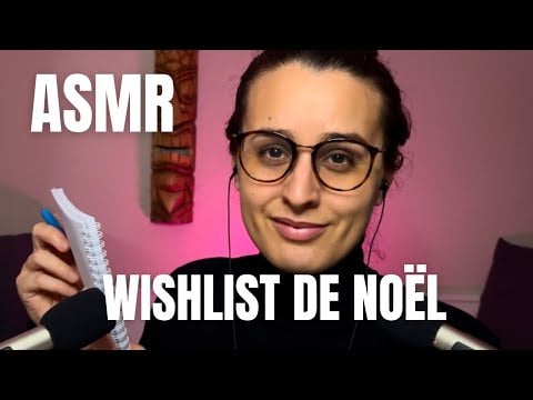 ASMR FR | MA WISHLIST DE NOËL 🎄