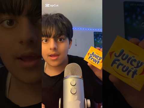 ASMR Trying Juicy Fruit #asmr