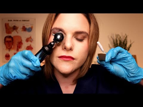 ASMR ENT Examination | Ear, Nose & Throat Check