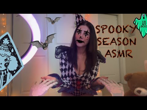 Clown Girl Gives Your Bones a Message 🤡 - (Spooky Season) ASMR