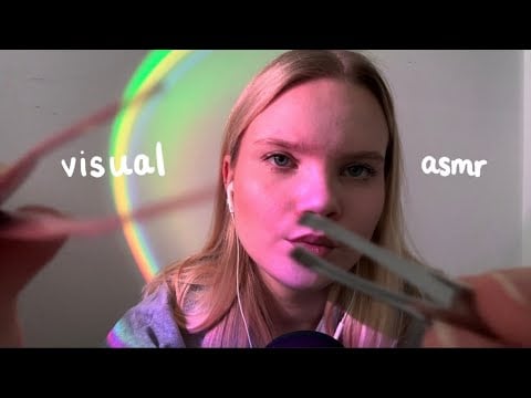 ASMR close-up visuals to make your eyes feel heavy 🫧 | (mouth sounds)