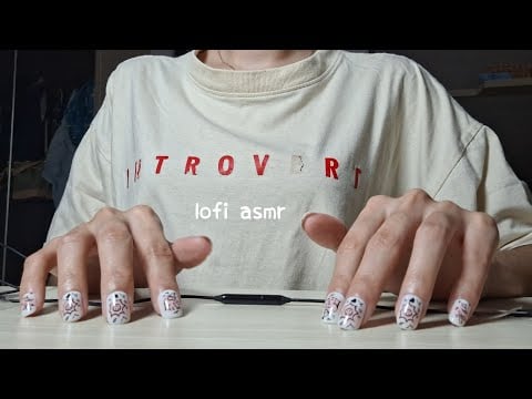 ASMR trying lo-fi asmr 💕 i swear this one is tingly! 😴
