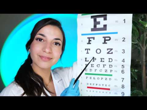 ASMR Eye Doctor Follow-Up 🩺 Post-Op Exam
