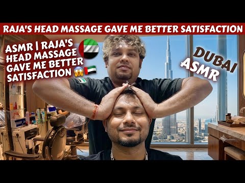 ASMR | Raja's Head Massage  Gave Me Better Satisfaction 😱🇦🇪