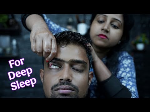 Chaitali's Secret Winter Oil Head Massage for Ultimate Relaxation & Deep Sleep #scratching #tapping