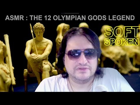 The 12 OLYMPIANS Gods and Goddesses | Greek mythology | Soft Spoken ASMR video