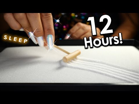 ASMR  SLEEP 😴 12 Hours No Talking Zen Sand Garden (99.99% of You Will Fall ASLEEP)