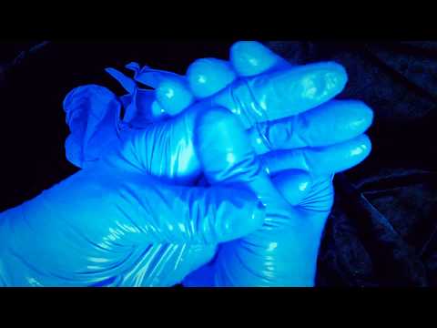 N🅾N LATEX 🌅 GLOVES LAYERING WITH OIL💋 [[ASMR]]