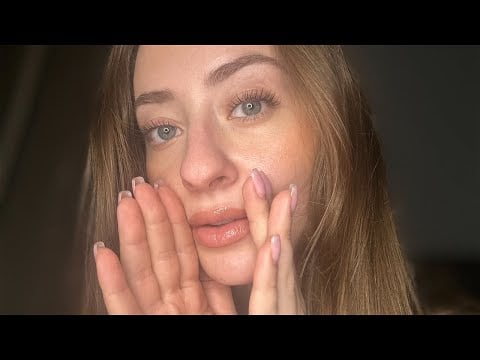 ASMR personal attention roleplay 💟 hand movements & close up whispering