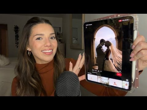 ASMR Scrolling Pinterest for Wedding Inspo ✨ *whispering*