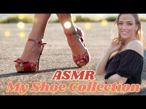 ASMR | Gina Carla My Shoe Collection! | Soft Spoken, Tapping & Personal Attention