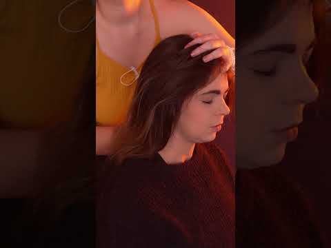 asmr swedish scalp massage on a real person