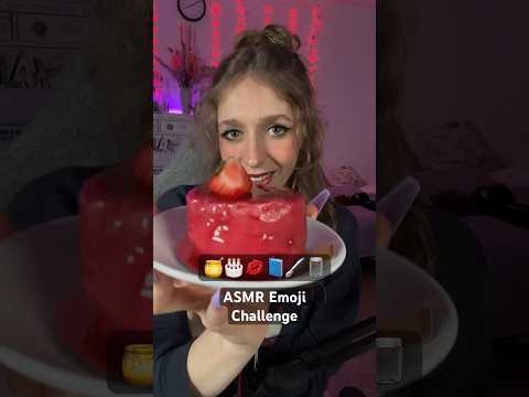 OMG THIS CAKE WAS SOO GOOD 😍😳 #asmr #shorts #emojichallenge