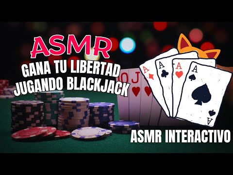ASMR BLACKJACK♣️ GANA TU LIBERTAD♦️