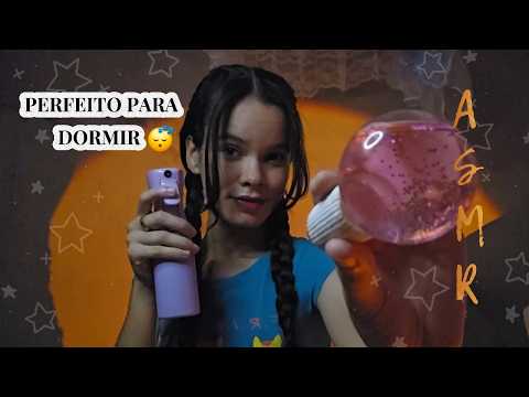 ASMR Para Dormir Imediatamente😴 | Sons de Água + Sons de Chuva  de Fundo ☔️