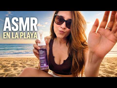 ASMR CASERO en la PLAYA 🌊 Te Cuido Hasta que Te Duermas| ASMR Español